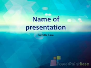 Скачать Шаблон PowerPoint №506 для презентации бесплатно