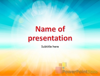 Скачать Шаблон PowerPoint №507 для презентации бесплатно
