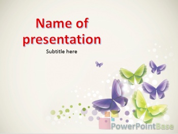 Шаблон PowerPoint №554