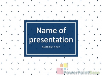 Скачать Шаблон PowerPoint №720 для презентации бесплатно