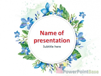 Скачать Шаблон PowerPoint №734 для презентации бесплатно