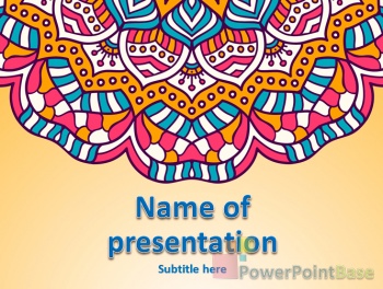 Скачать Шаблон PowerPoint №745 для презентации бесплатно