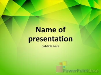 Шаблон PowerPoint №820