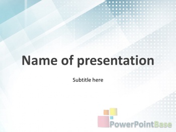 Шаблон PowerPoint №823