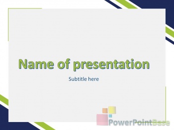 Скачать Шаблон PowerPoint №855 для презентации бесплатно