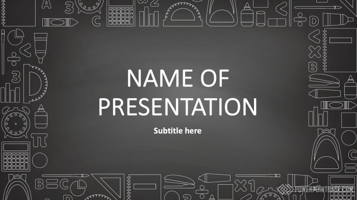 доска » Бесплатные шаблоны презентаций Powerpoint