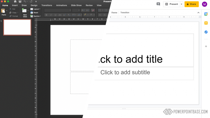     PowerPoint  Google Slides