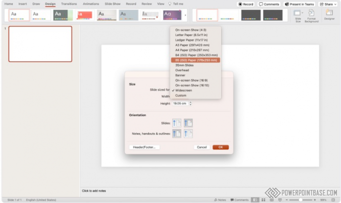 The Power of Custom Slide Sizes for Perfect Fit