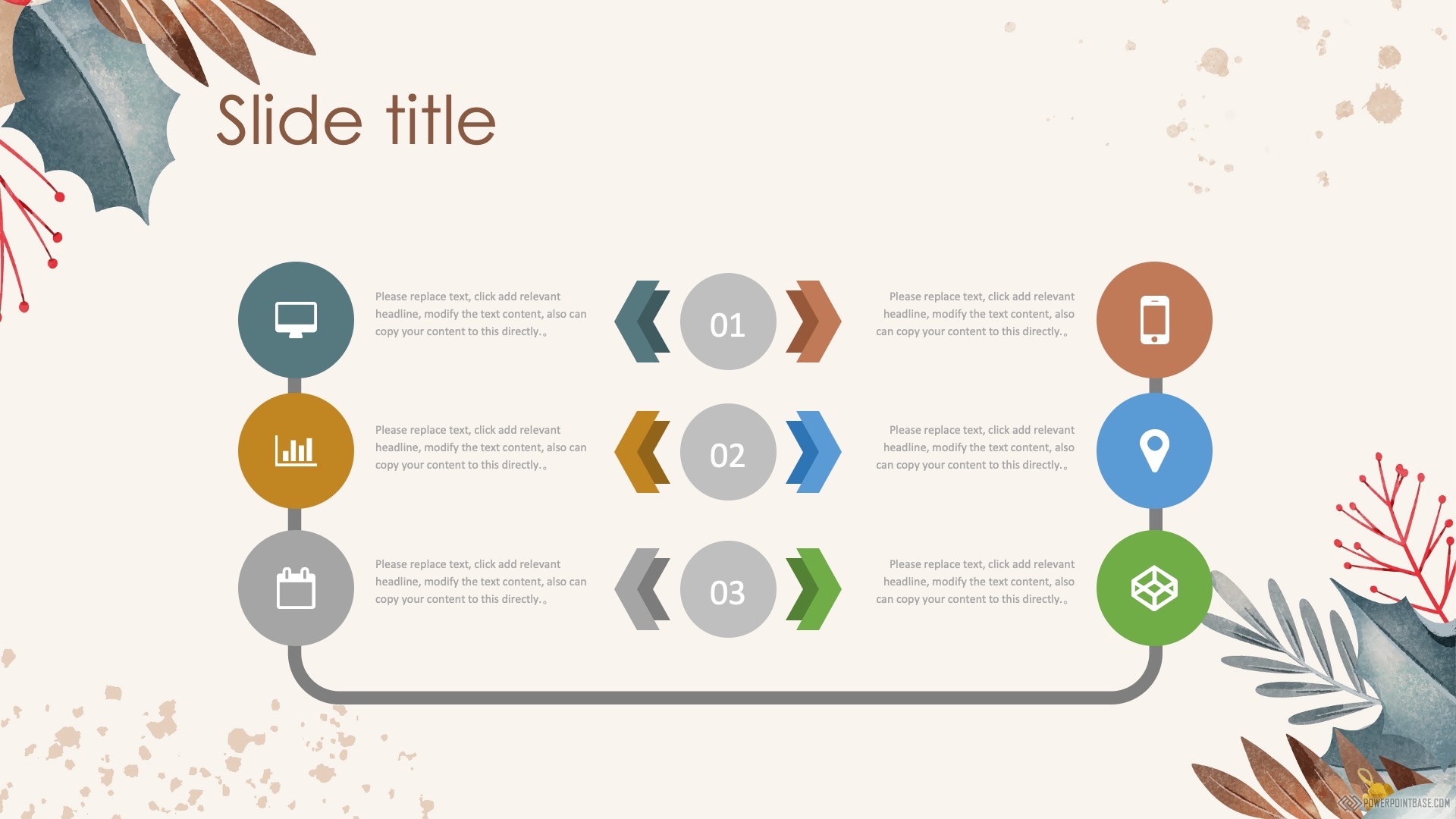 Скачать Шаблон PowerPoint №1206 для презентации бесплатно